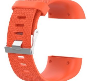 Special Offer KD Silicone Strap for Fitbit Surge (M/L) – Orange