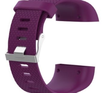 KD Silicone Strap for Fitbit Surge (M/L) – Purple