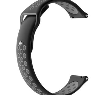 Special Offer KD Silicone Strap for Amazfit – Black and Grey