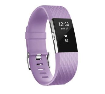 KD Silicone Strap Fitbit Charge 2 S/M – Light Purple