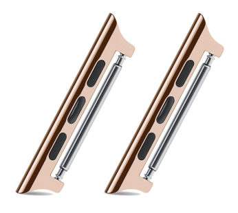 Ultimate Deals KD KD Replacement Lugs for 38mm 40mm Apple Watch- RoseGold