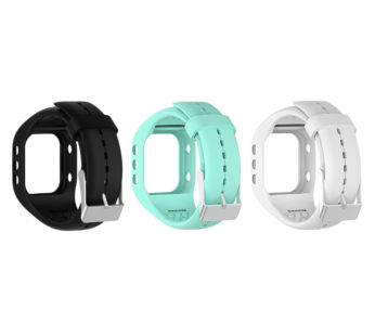 Special Offer KD Polar A300 silicone straps combo -Black, Teal, White (S-M-L)