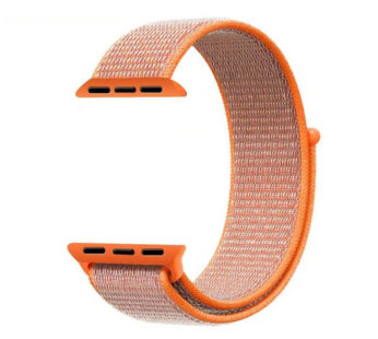 Special Offer KD 42/44mm Apple Watch nylon velcro strap – Orange (S-M-L)