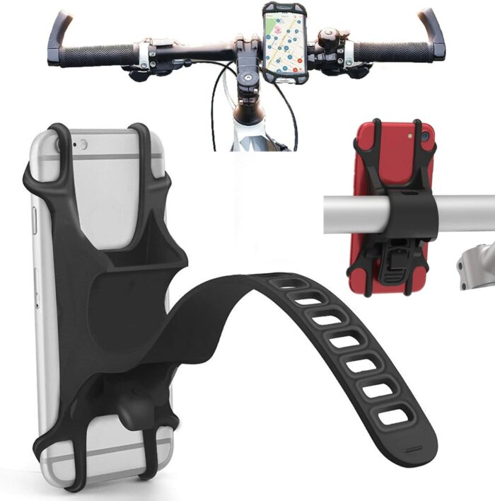 silicone smartphone bicycle mount