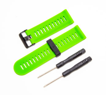 KD 26mm Garmin Fenix 5X/6X/Plus silicone strap – Green (S-M-L)