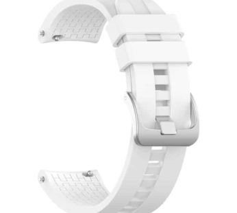 KD Silicone Band for Huawei  watch 2 classic (22mm width) White