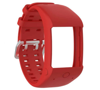 KD Polar M600 replacement silicone strap -Red (S-M-L)