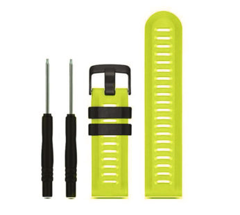KD 26mm Garmin Fenix 3/5X/6X/Plus silicone strap – Green (S-M-L)