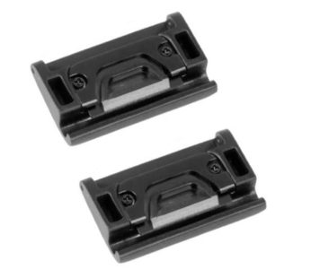 KD 26mm Garmin Fenix 5X/6X strap steel adapter connectors – Black