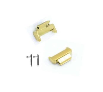 KD Fitbit Inspire/HR stainless-steel adapter connector – Gold