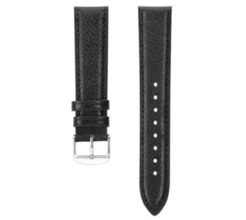 KD Samsung Gear S2 R720/R730 genuine leather strap – Black (S-M-L)