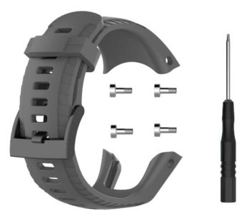 KD Suunto 5 replacement silicone strap – Grey  (S-M-L)