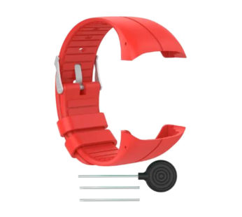 KD Polar M400/M430 replacement silicone strap – Red (M/L)