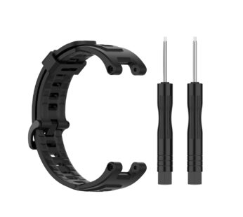 KD Amazfit T-Rex replacement silicone strap – Black (S-M-L)