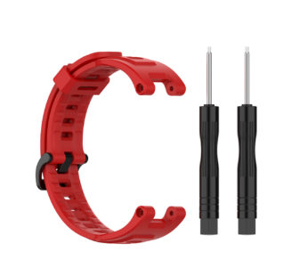 KD Amazfit T-Rex replacement silicone strap – Red (S-M-L)