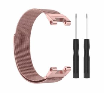 Special Offer KD Amazfit T-Rex replacement Milanese strap – Rose Pink (S-M-L)