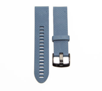 Sample KD Quick release Silicone Strap for 20mm Garmin Fenix 5S/6S -520mm strap  – Dark Grey