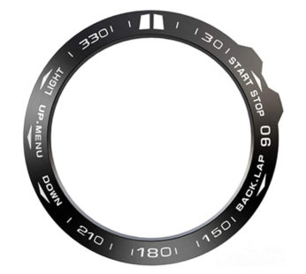 KD Garmin Fenix 5X/5X Plus stainless-steel watch bezel – Black