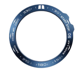KD Garmin Fenix 5X/5X Plus stainless-steel watch bezel – Blue