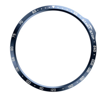 KD Garmin Fenix 6S stainless-steel ring watch bezel – Blue