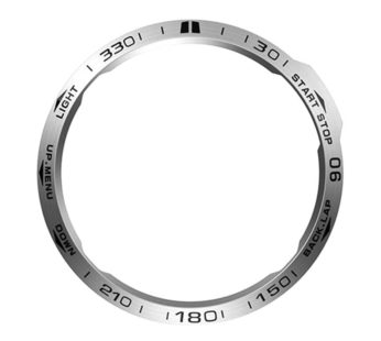 KD Garmin Fenix 6/Fenix 6 Pro stainless-steel watch bezel – Silver