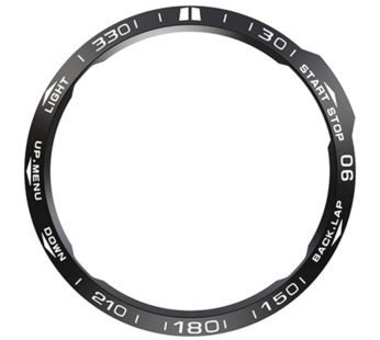 KD Garmin Fenix 6X/6X Pro stainless-steel watch bezel – Black
