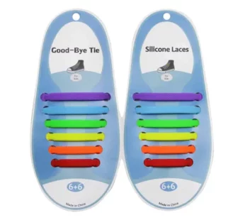 KD Lazy No-Tie Silicone Elastic Speed Shoelaces – Adults & Kids