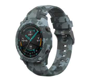 KD Huawei GT2 Replacement Silicone Strap + Protective Case – Camo (S-M-L)