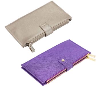 KD Vegan Leather RFID-Blocking Multi-Card Women’s Wallet/Purse- 2 Colours