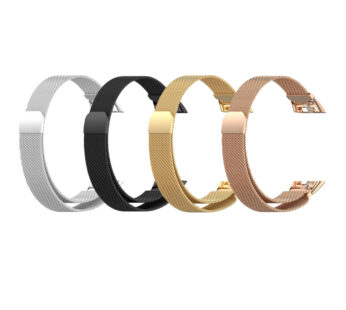 KD Huawei Band 6 Meshy Milanese Stainless-Steel Strap ? 4 Colours (S-M-L)