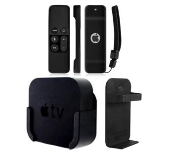KD Remote Holder and case + Holder for Apple TV Combo