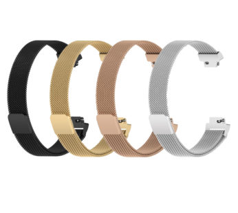 KD Fitbit Inspire 2 Milanese stainless-steel strap
