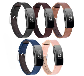 KD Fitbit Inspire 2 Replacement Leather Strap ? 5 colours