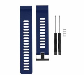Special Offer KD Garmin Forerunner 35 replacement silicone strap – Navy (S-M-L)