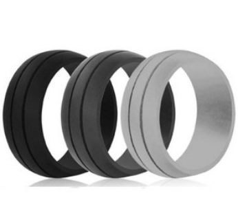 KD Silicone Ring Set of 3 (8mm width)