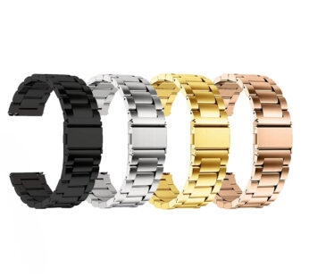 KD Universal Watch Stainless-Steel Bracelet Strap – 4 Colours (S-M-L)