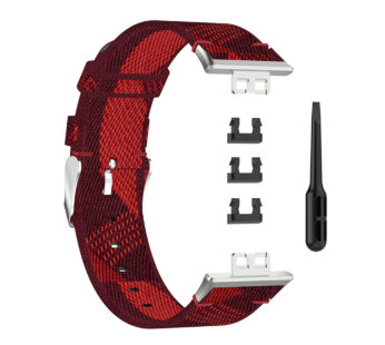 KD Nylon Band for Huawei Watch Fit – Red