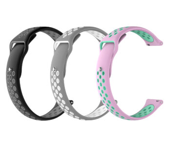 KD 18mm Huawei Honor S1 Fit Silicone Strap (S-M-L) – 3 Colours