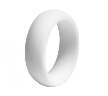 KD Wedding/Commitment/Exercise Silicone Ring for Ladies – White