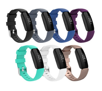 KD Fitbit Inspire Replacement Silicone Strap – 2 Sizes / 7 Colours