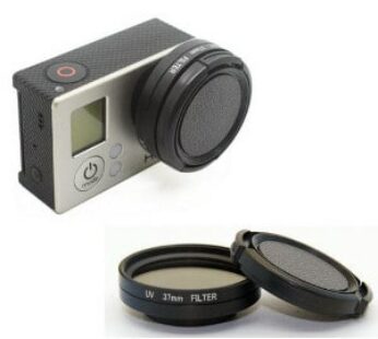 Ultimate Deals Action Mounts UV Filter,Lens cover set GoPro 4/3+/3