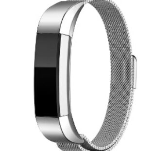 Ultimate Deals KD Stainless Steel Milanese Strap for  Fitbit Alta silver