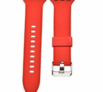 KD Silicone Strap for 42/44mm Apple Watch – Red