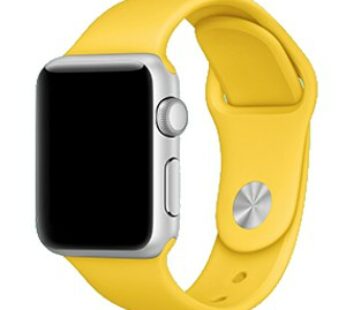 KD Silicone Strap for 38/40mm Apple watch (S/M) – Yellow