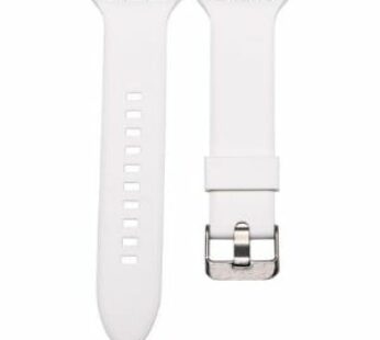 KD Silicone Strap for 42/44mm Apple Watch – White