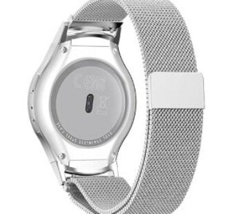 KD Stainless Steel Milanese Loop Strap for Samsung S2 R730 R720 -Silver