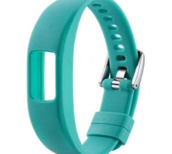 Special Offer KD Silicone Strap for Garmin Vivofit 4 (S/M) – Frost Blue