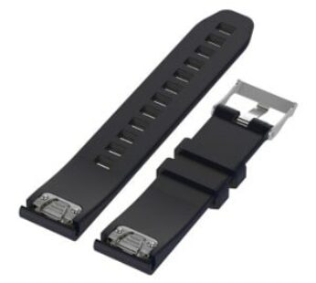 Special Offer KD Silicone Strap for 20mm Garmin Fenix 5S/6S – Black (S-GFX520MM-B)