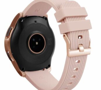 KD Silicone Strap for SAMSUNG Galaxy 42mm SM-R810 S/M Rose Gold