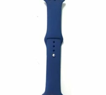 KD Silicone Strap for 42/44mm Apple Watch (S/M) – Blue